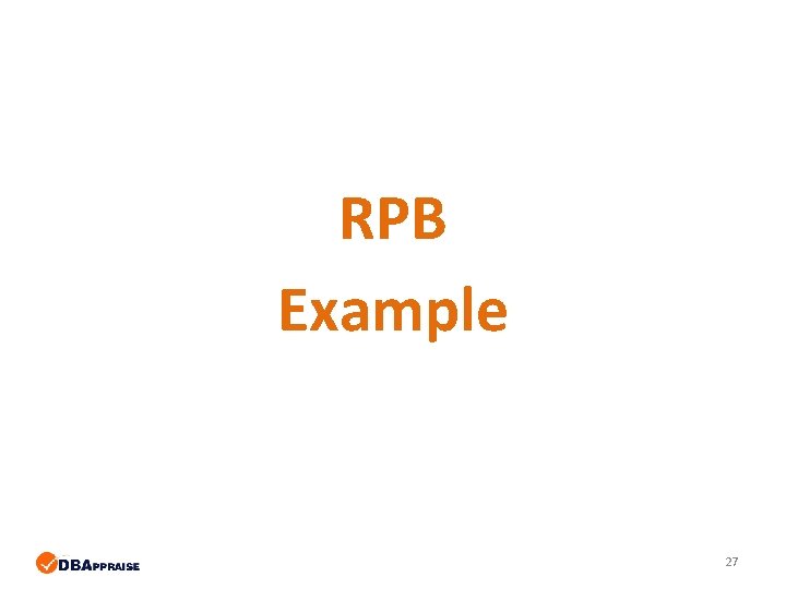RPB Example 27 RPB Example 27