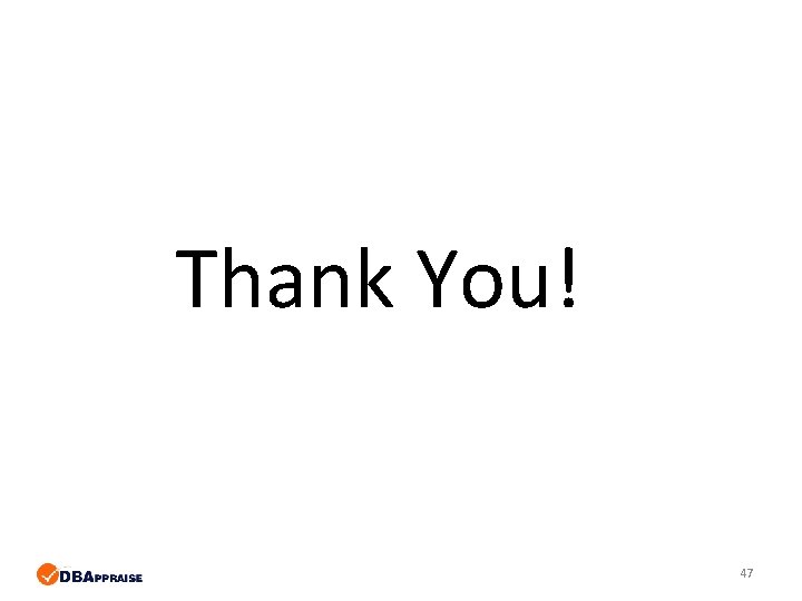 Thank You! 47 Thank You! 47