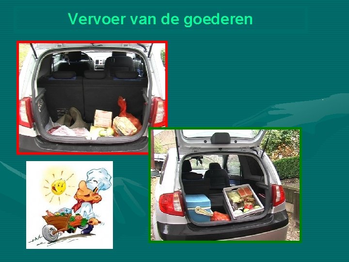 Vervoer van de goederen 