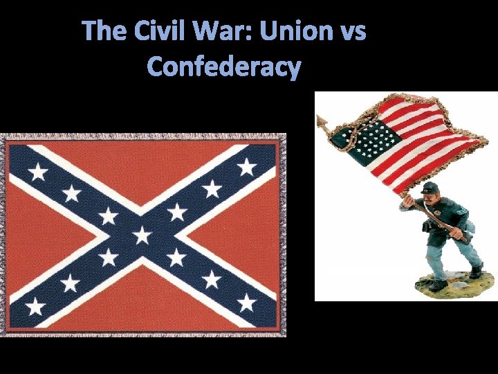 The Civil War: Union vs Confederacy 