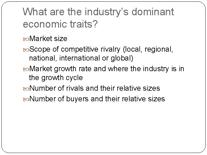 INDUSTRY PROFILE of TOP INDUSTRY SECTORS IN CAMARINES