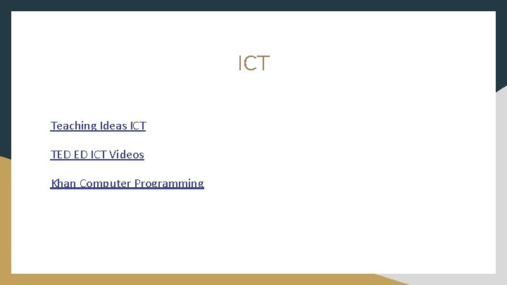 ICT Teaching Ideas ICT TED ED ICT Videos Khan Computer Programming 