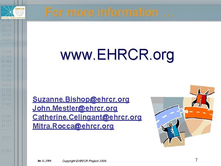 Electronic Health Records for Clinical Research EHRCR Functional