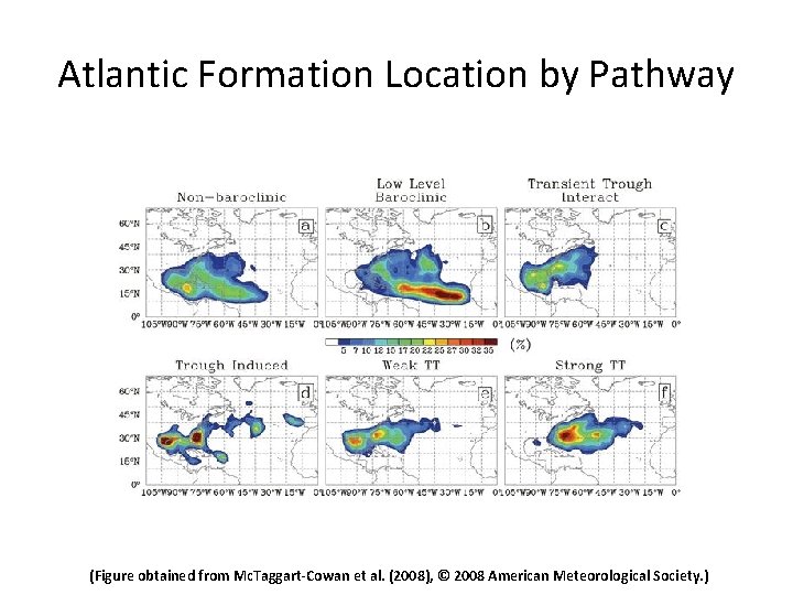 Atlantic Formation Location by Pathway (Figure obtained from Mc. Taggart-Cowan et al. (2008), ©