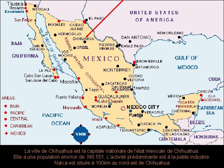 La ville de Chihuahua est la capitale nationale de l'état mexicain de Chihuahua. Elle