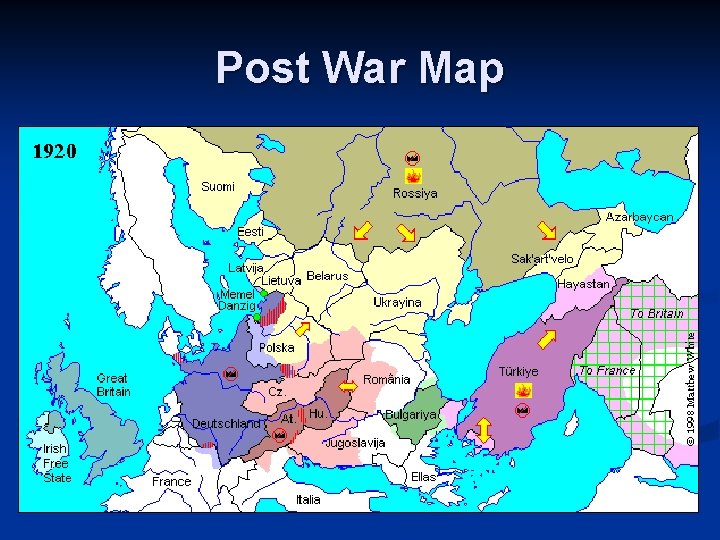 Post War Map 