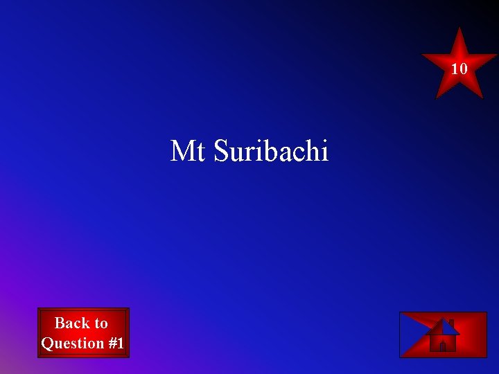 10 Mt Suribachi Back to Question #1 