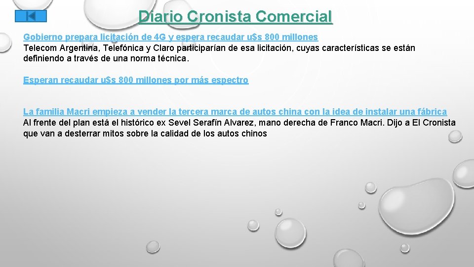 Diario Cronista Comercial Gobierno prepara licitación de 4 G y espera recaudar u$s 800