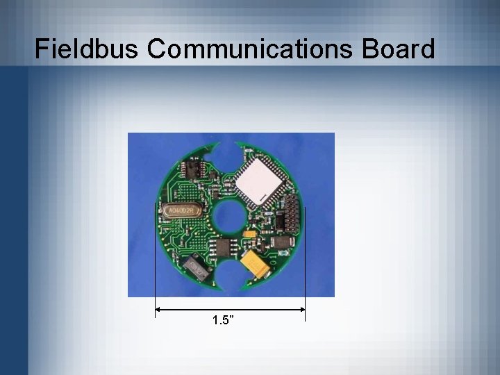 Fieldbus Communications Board 1. 5” 