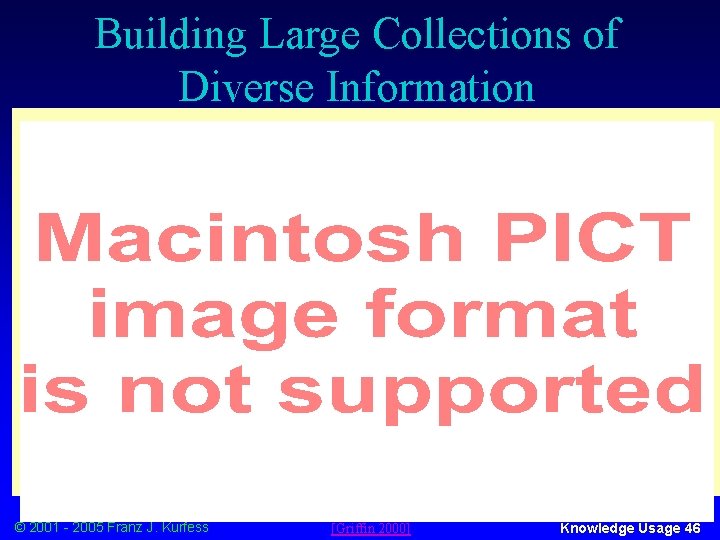 Building Large Collections of Diverse Information UC Berkeley Digital Library Testbed © 2001 -