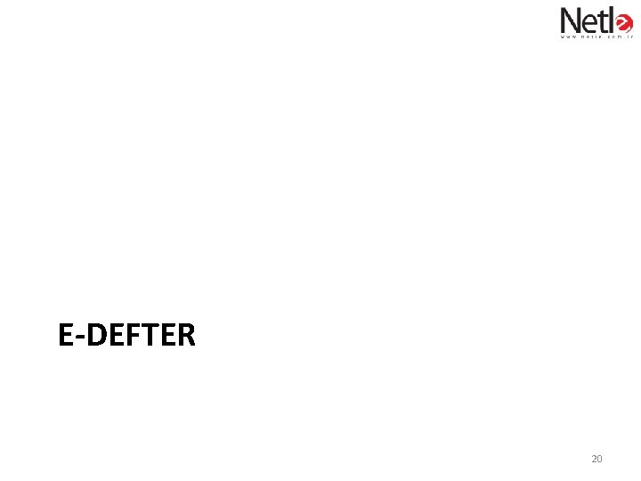 E-DEFTER 20 