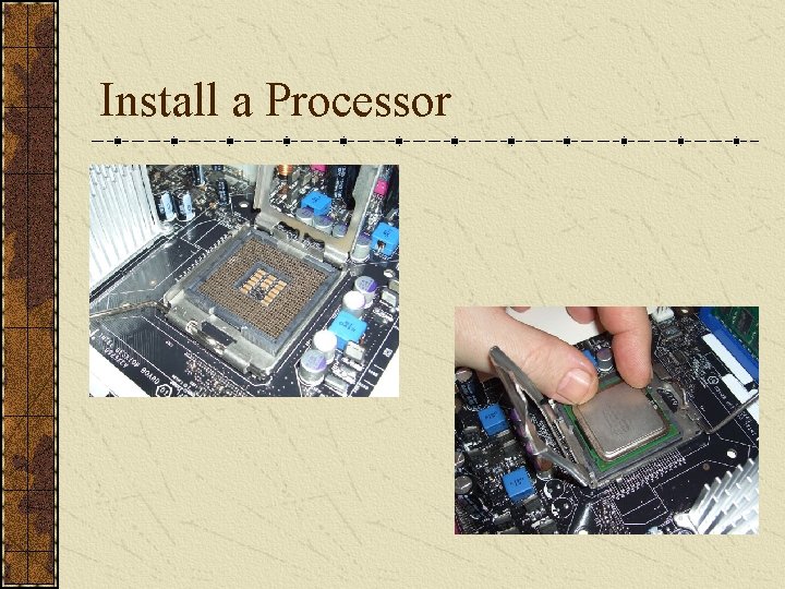 Install a Processor 