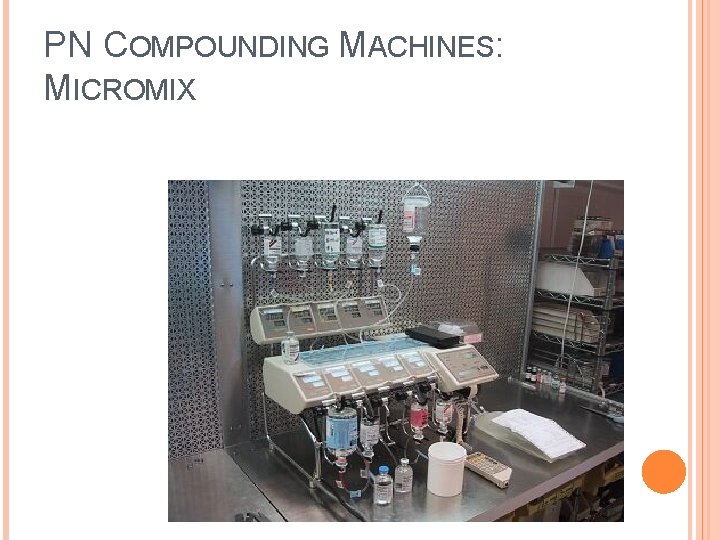 PN COMPOUNDING MACHINES: MICROMIX 