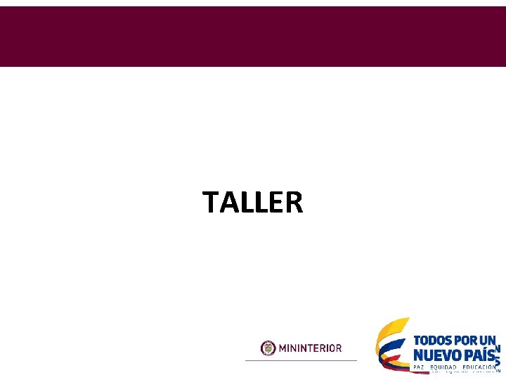 TALLER 