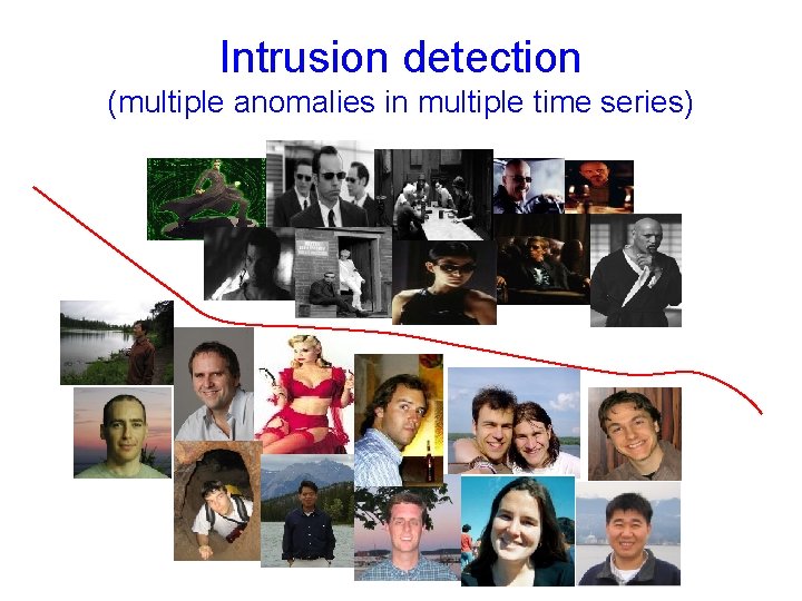 Intrusion detection (multiple anomalies in multiple time series) 
