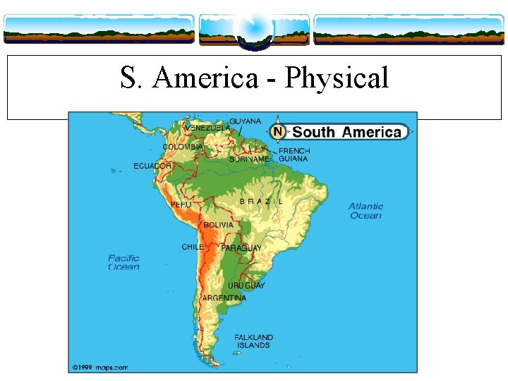 S. America - Physical 