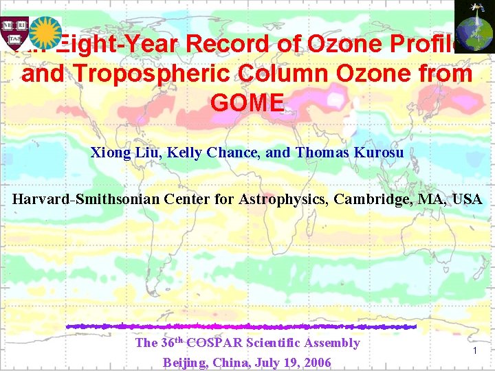 An EightYear Record of Ozone Profiles and Tropospheric