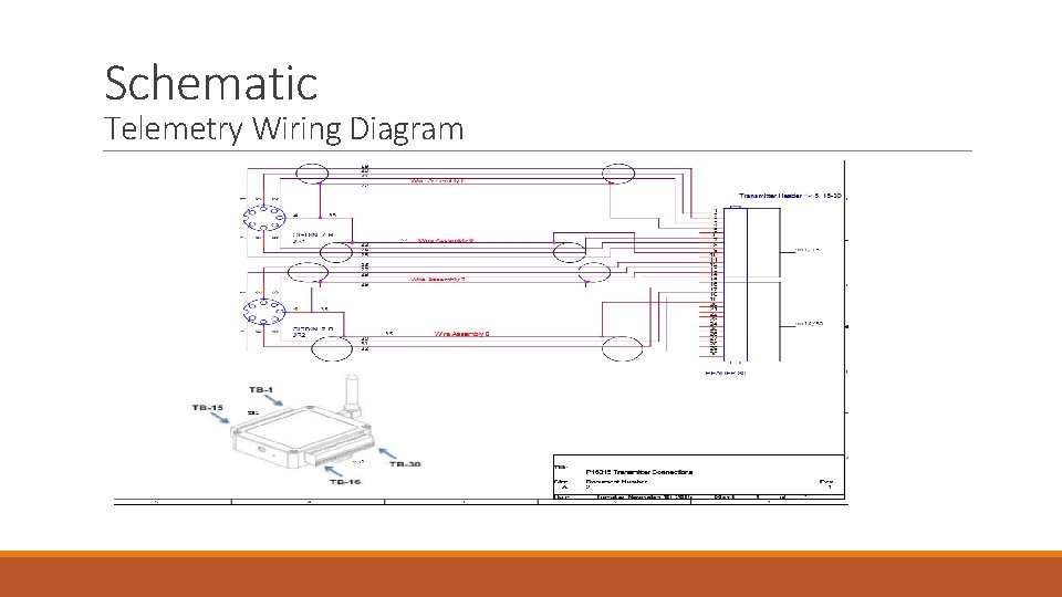 Schematic Telemetry Wiring Diagram 