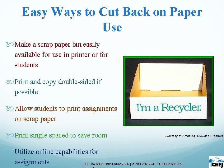 Easy Ways to Cut Back on Paper Use Make a scrap paper bin easily Easy Ways to Cut Back on Paper Use Make a scrap paper bin easily