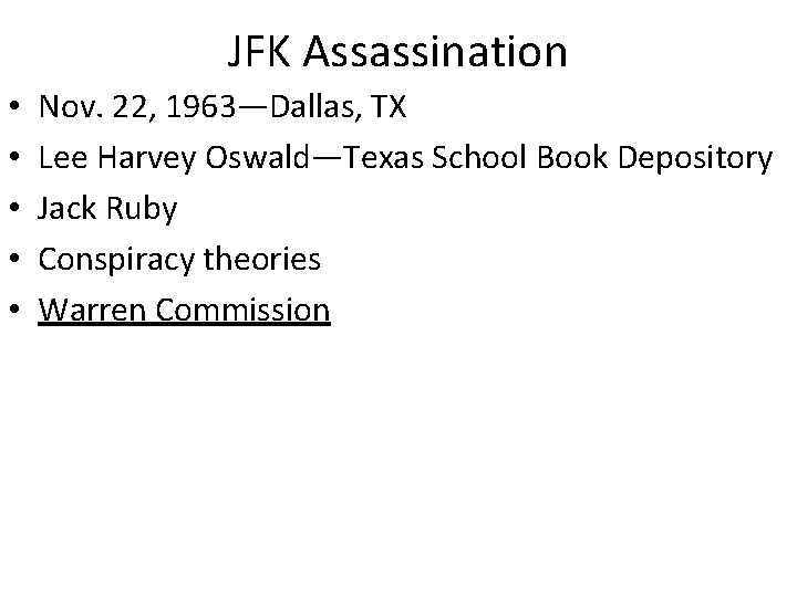JFK Assassination • • • Nov. 22, 1963—Dallas, TX Lee Harvey Oswald—Texas School Book