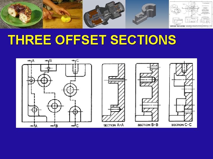 THREE OFFSET SECTIONS 