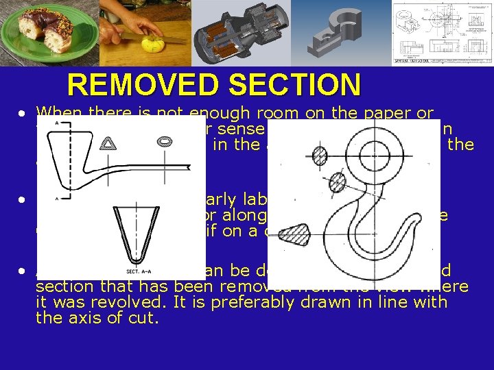 REMOVED SECTION • When there is not enough room on the paper or when