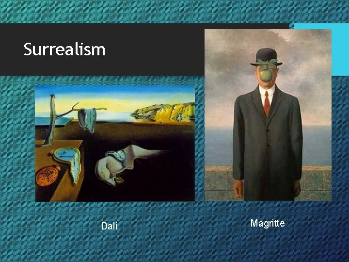 Surrealism Dali Magritte 