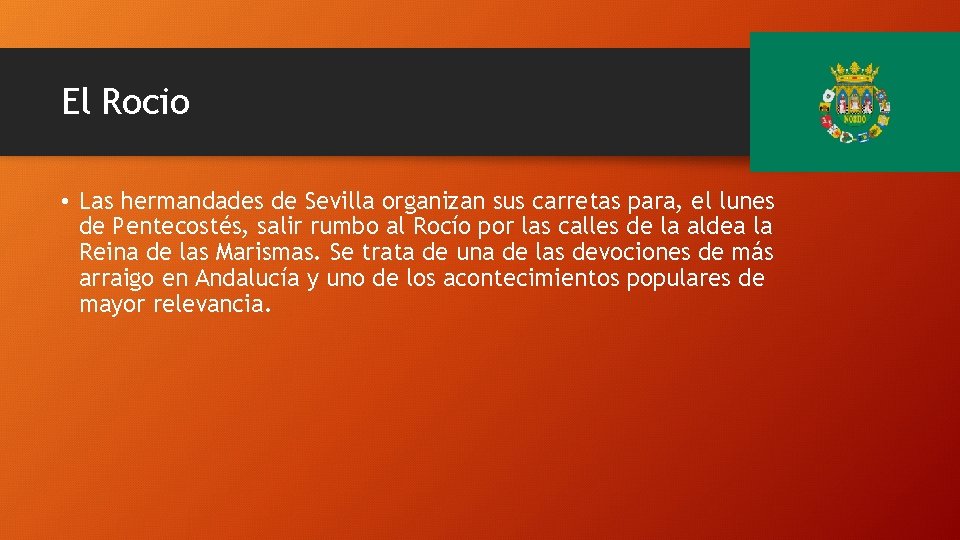 El Rocio • Las hermandades de Sevilla organizan sus carretas para, el lunes de