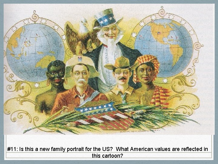 #11: Is this a new family portrait for the US? What American values are