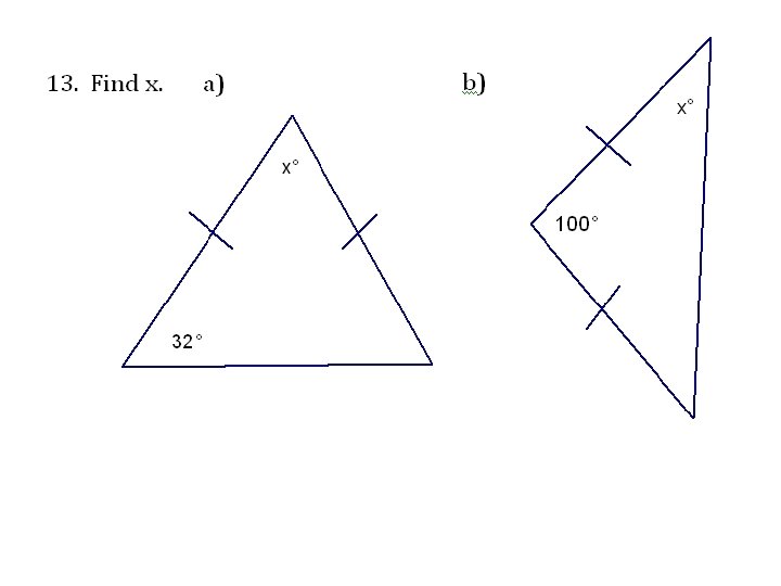 Triangle Above Line Math Summative Review Part 1 Triangles Part 2 Lines