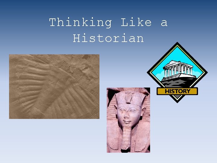 Thinking Like a Historian 