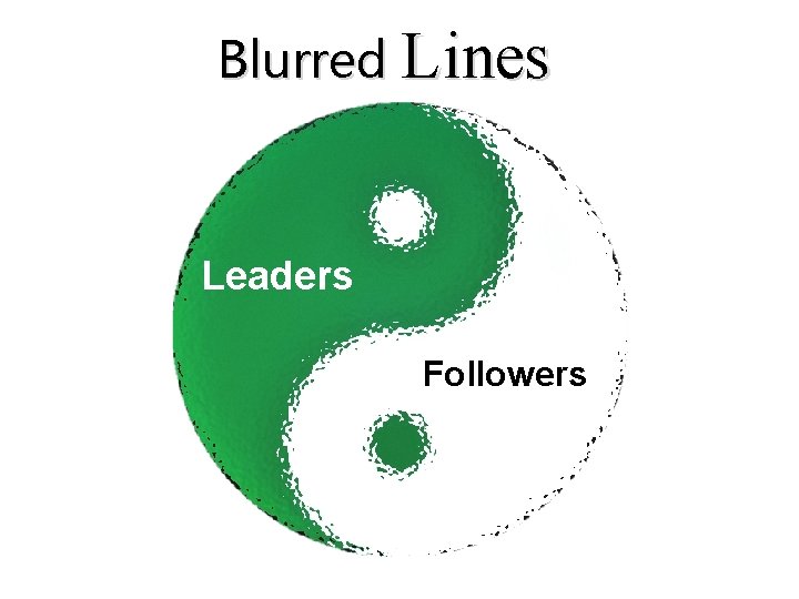 Blurred Lines Leaders Followers 