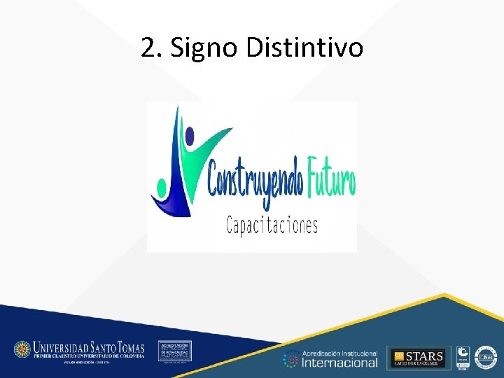 2. Signo Distintivo 