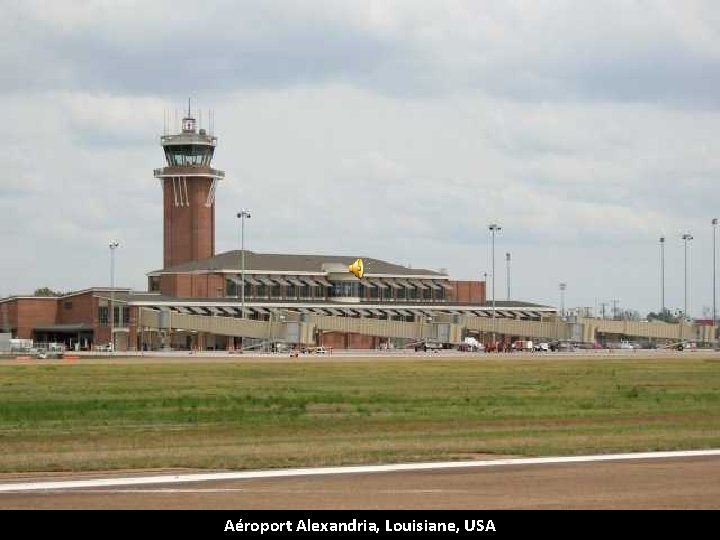 Aéroport Alexandria, Louisiane, USA 