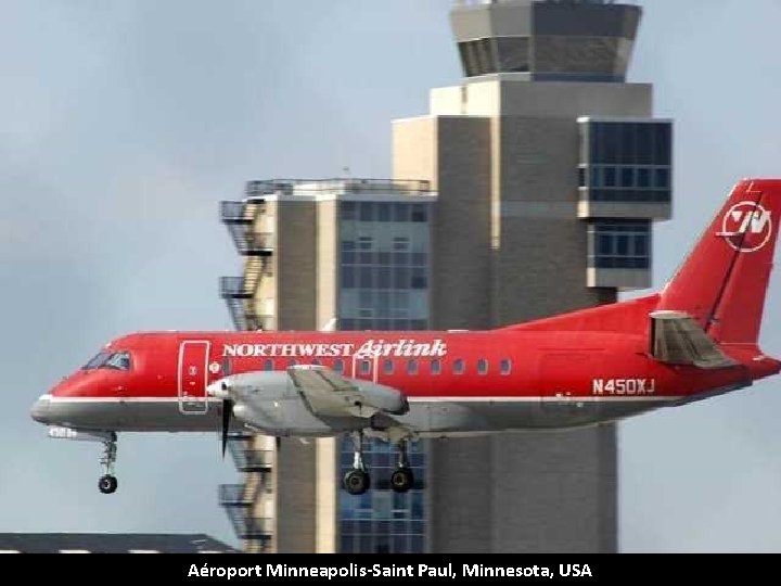 Aéroport Minneapolis-Saint Paul, Minnesota, USA 