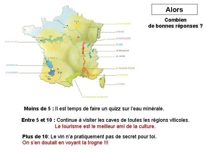 Alors Combien de bonnes réponses ? Connaissez Moins de 5 : Il est temps