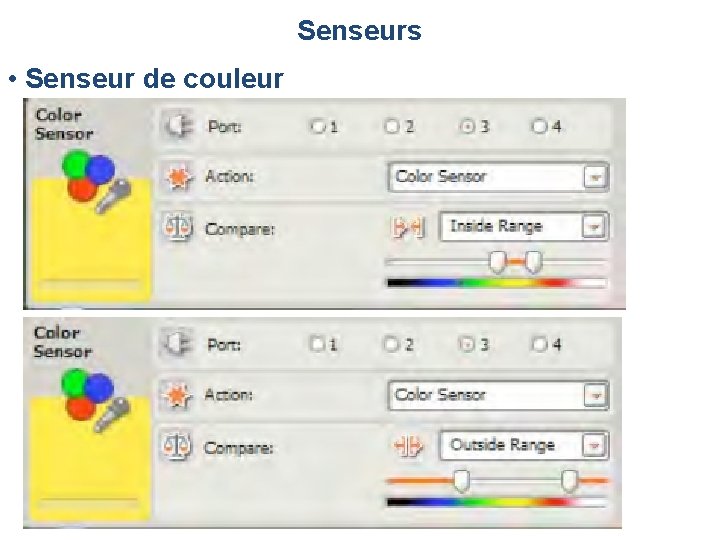 Senseurs • Senseur de couleur 