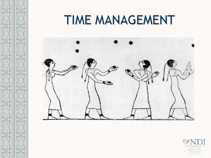 TIME MANAGEMENT 