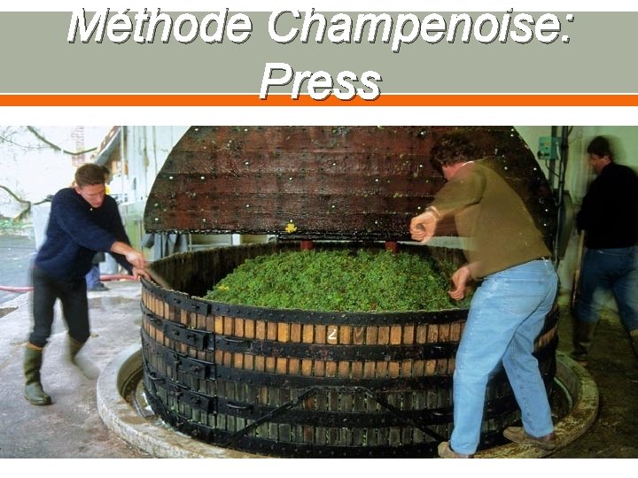 Méthode Champenoise: Press 