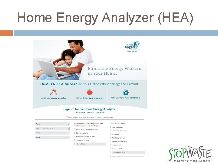 Home Energy Analyzer (HEA) 