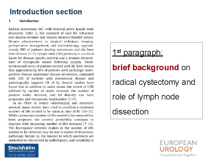 Medical Article Introduction Examples Clinical research original article How to write an