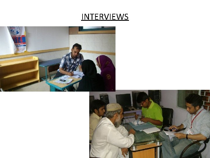 INTERVIEWS 