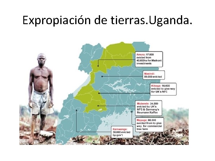 Expropiación de tierras. Uganda. 
