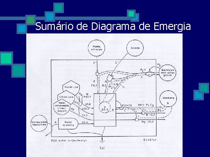 Sumário de Diagrama de Emergia 