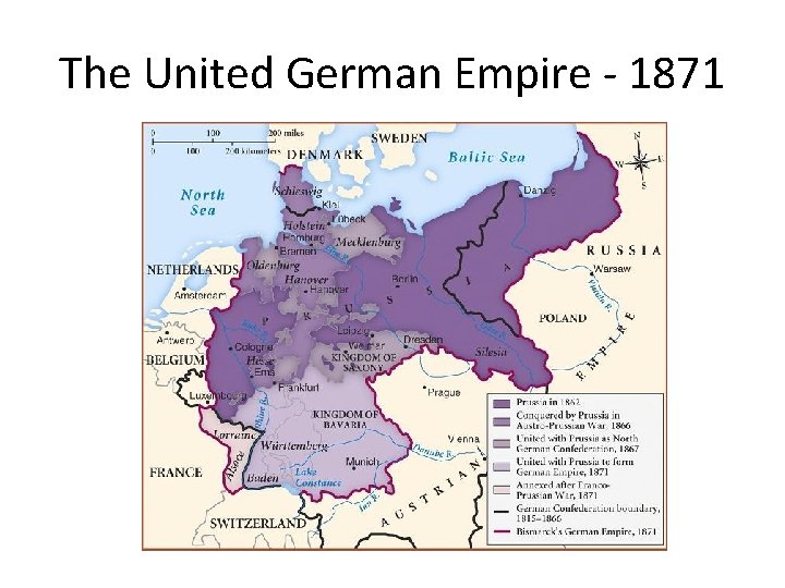 The United German Empire - 1871 