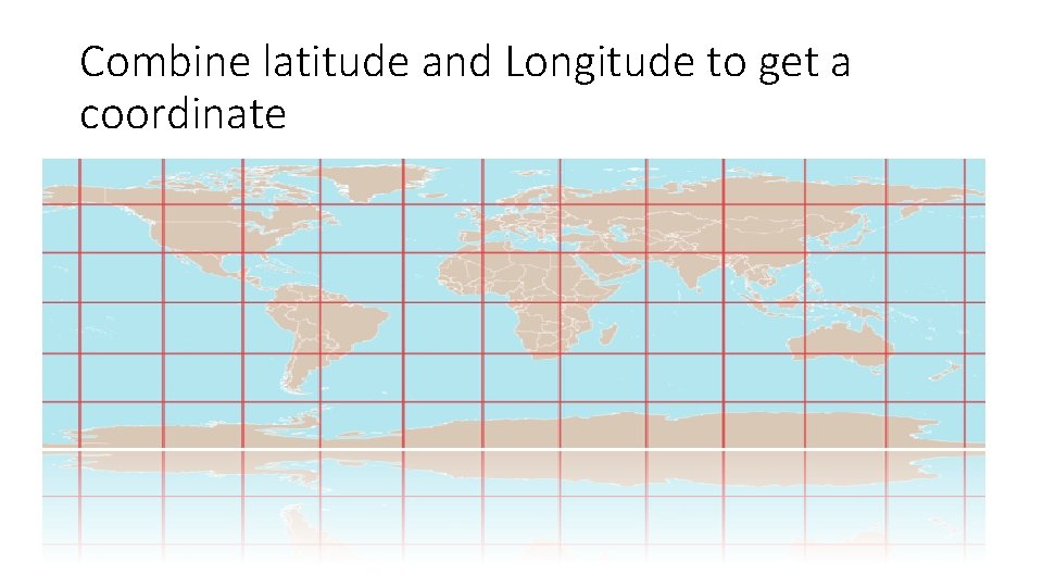 Combine latitude and Longitude to get a coordinate 