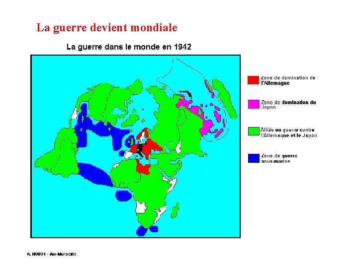 Les grandes phases de la Seconde Guerre Mondiale