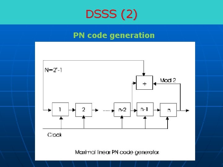 DSSS (2) PN code generation 