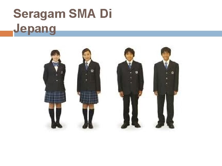 Seragam SMA Di Jepang 