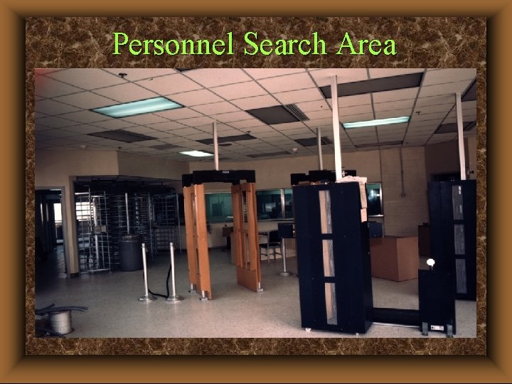 Personnel Search Area 